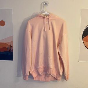 Nike Hoodie Pale Pink Size S